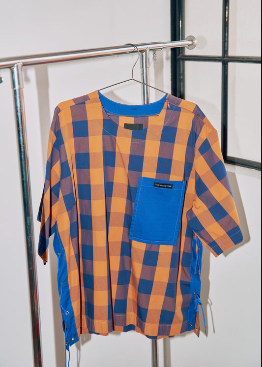 Playera con bolso Naranja