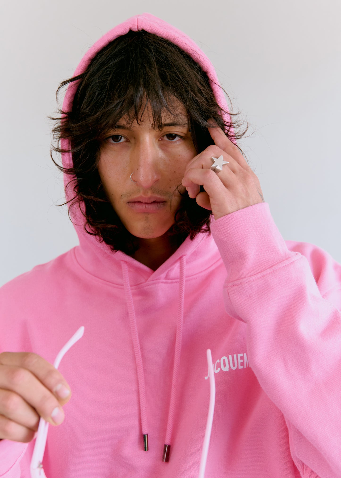 Hoodie Jacquemus rosa