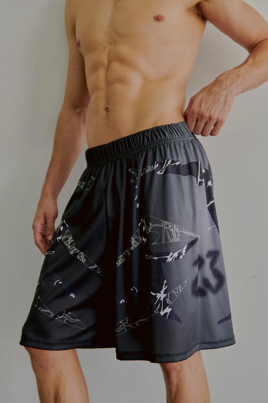 Shorts printed tribales
