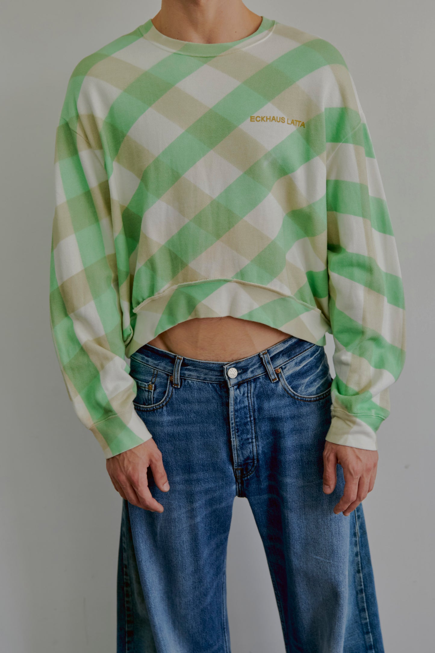 Hoodie crew neck Eckhaus latta