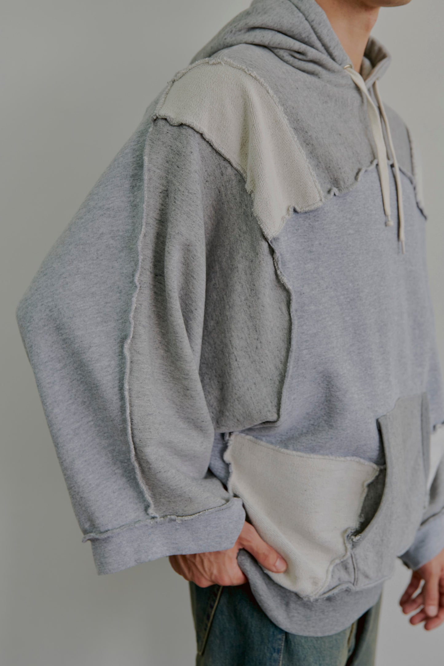 Hoodie gris Jochis