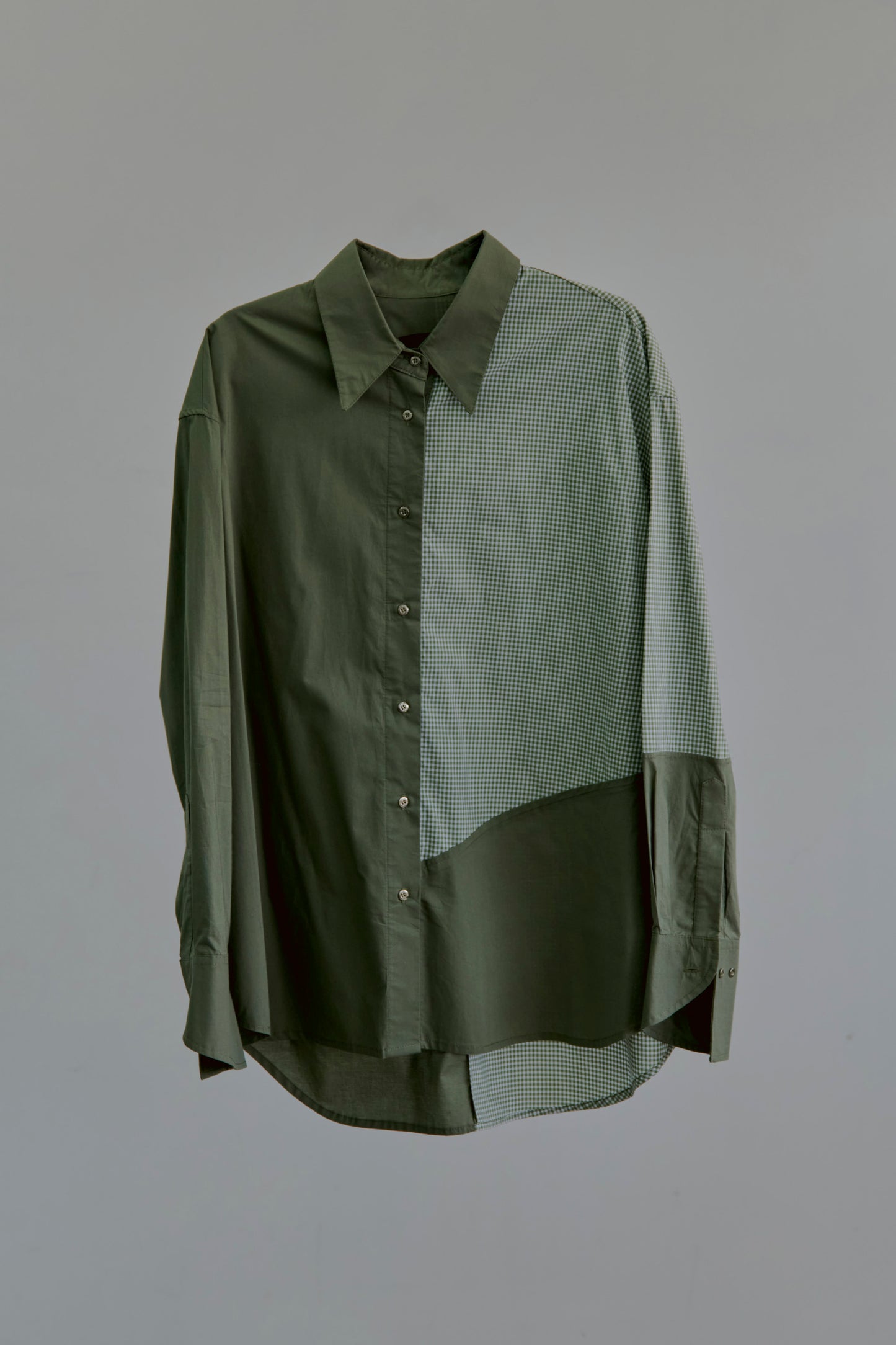Camisa panels verde JT